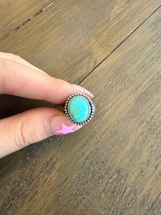 Circle Tooled Band Ring