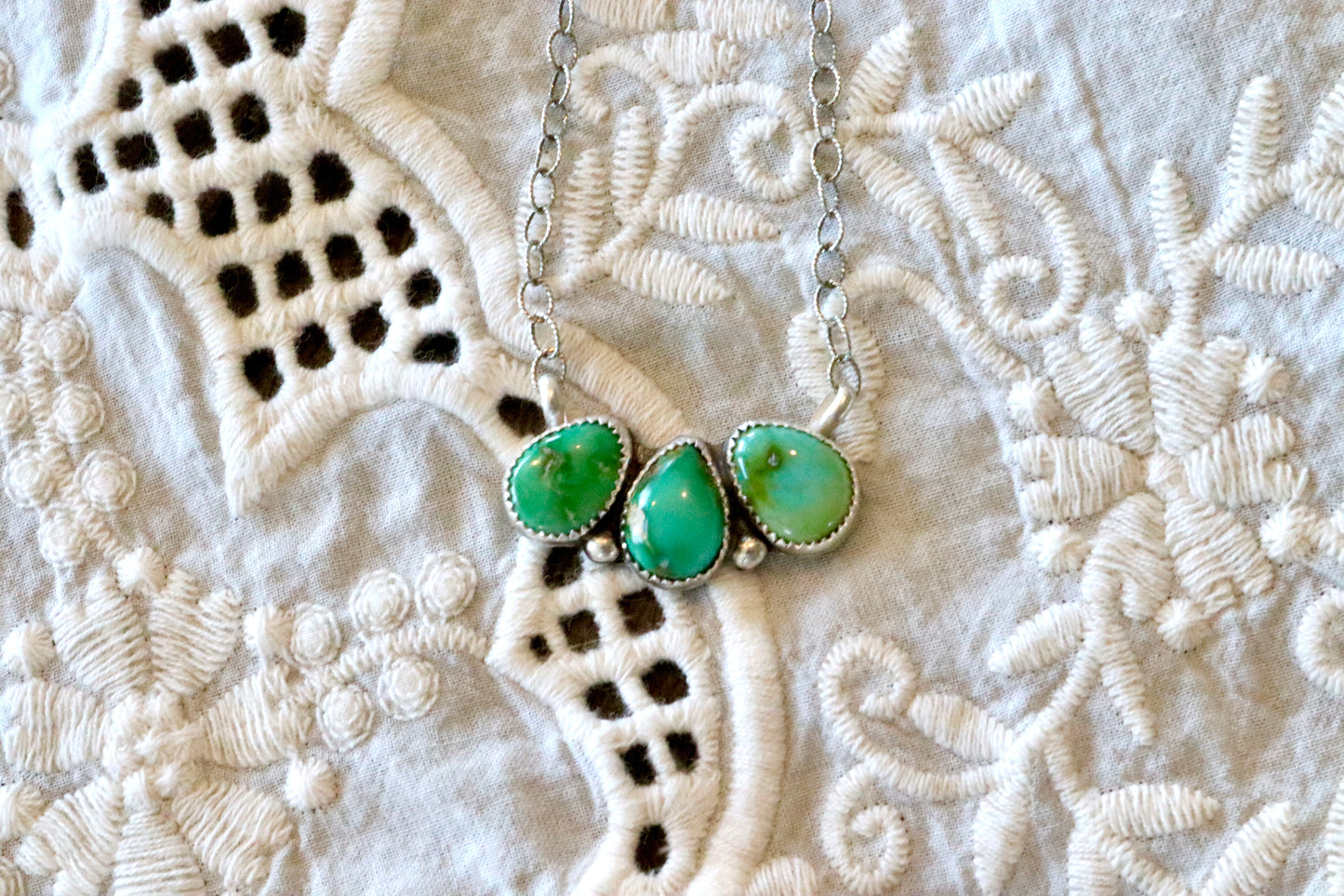 Sonoran Gold Trio Necklace
