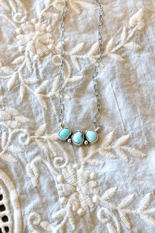 Golden Hills Trio Necklace